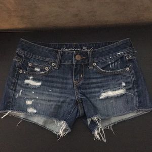 American Eagle Distressed Shorts